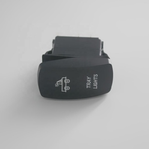 <span class=keywords><strong>4</strong></span>-Pins Grote Voet Tuimelschakelaar Aan-Uit Led Licht 20a 12V Rode Mariene Drukknopschakelaar - Product Image 3