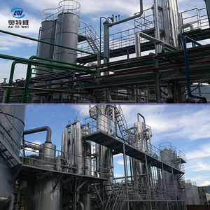 A grande escala refina o óleo bruto/óleo da pirólise no equipamento usado da destilação refinação do óleo do motor gasolina diesel - Product Image 5