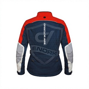 เสื้อแจ็คเก็ตขี่มอเตอร์ไซค์หนังวัวแท้ Bm Schwabing รุ่น Women Motorrad Classic Roadster Heritage/Urban Premium สำหรับขี่บนถนน/Chaqueta CE - Product Image 2