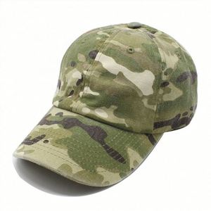 Casquette de sport imprimée camouflage colorée à 6 panneaux pour femmes et hommes - Product Image 1