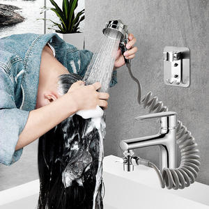 BOYI LX-8-32 moderne petite buse à main robinet <span class=keywords><strong>de</strong></span> douche Booster Extender externe pour <span class=keywords><strong>salle</strong></span> <span class=keywords><strong>de</strong></span> <span class=keywords><strong>bain</strong></span> shampooing aérateurs lavabo - Product Image 2