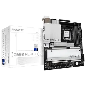 Gigabyte Intel Z690 Aero D Gebruikt Gaming Moederbord Met Ddr5 Geheugen Lga1700 Socket Ondersteunt 12th/13th/14th Gen Intel Processors