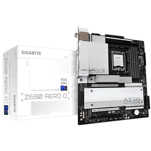 Tarjeta Madre para Juegos GIGABYTE INTEL Z690 <span class=keywords><strong>AERO</strong></span> D Usada con Memoria DDR5, Socket LGA1700, Compatible con Procesadores Intel de 12.ª/13.ª/14.ª Generación - Product Image 1