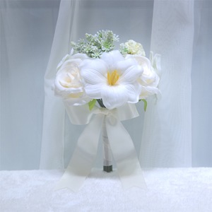 <span class=keywords><strong>Bouquet</strong></span> de mariage artificiel en tulipes, fleurs en soie, <span class=keywords><strong>bouquet</strong></span> de mariée pour la mariée, la demoiselle d'honneur, décoration de <span class=keywords><strong>cérémonie</strong></span> de mariage - Product Image 6