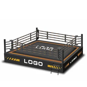 Fitness MMA Floor Level/stage Boxing Equipment Boxing Ring Training MMA Cage OEM Customized