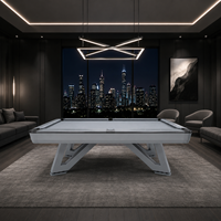 Table de billard de compétition de 9 pieds, table de billard professionnelle personnalisée pour tournoi, OEM