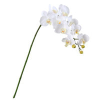 AYOYO Mehrfarbige Anpassbare Künstliche Blumen 9-köpfige Filmähnliche Phalaenopsis Heimdekoration Hochzeitsblumen