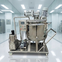 Homogénéisateur émulsifiant sous vide DZJX pour la fabrication de mayonnaise, de ketchup et de sauces, machine de fabrication en acier inoxydable de qualité alimentaire