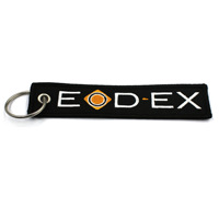 Prix usine personnalisé brodé porte-clés tissé moto vol étiquette marque Jet Tag porte-clés pour voiture cadeaux Promotion utilisation