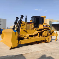 Bulldozer d'occasion de marque japonaise CAT Caterpillar D8K D8H D8R D8L de haute qualité avec ripper