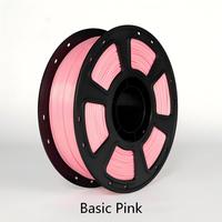 DEYI DEYI3D Filamen Cetak PLA+ Warna Pink Efek Berkilau Kawat Halus Berkilauan Ramah Lingkungan 0.18mm Pencetakan 200C