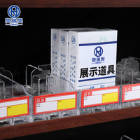 Étagères d'exposition de cigarettes en aluminium PC écologiques, faciles à assembler, taille personnalisable pour les boutiques de tabac