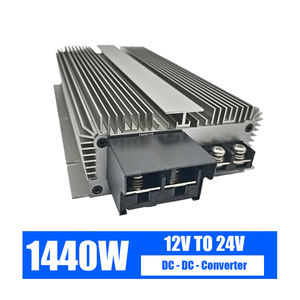 Convertidor Regulador de Voltaje de 12V CC a 24V, 60A 1440W, Adaptador de Corriente para Motor, Auto, Camión, Vehículo, Barco, Sistema Solar, etc. - Product Image 2