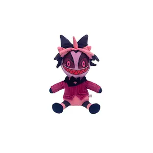 Custom Hazbin Hotel Stuffed Animal Toy OEM Alastor Extreme Evil Boss Anime Hell's Inn Plush Figure Toys