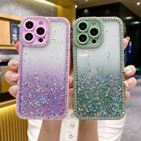 Jolie coque scintillante de luxe pour filles pour iPhone 14 13 12, étui de téléphone dans l'obscurité, étui lumineux pour iPhone 13 12 Pro