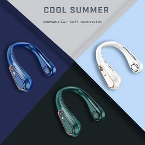 Ventiladores Portátiles Recargables USB Plegables para Camping, Pequeños, sin Aspas, para el Cuello - Product Image 6