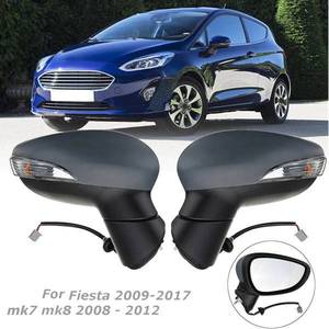 Có thể gập lại Auto Car gương chiếu hậu cho FORD FIESTA 2009 2017 bộ dụng cụ cơ thể tương thích với 2010 2011 2013 2014 2015 2016 mô hình - Product Image 2