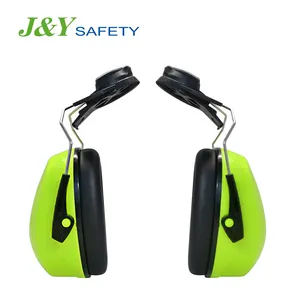 Orejeras de seguridad montadas en tapa, protección auditiva, reducción de ruido, con aprobación Ce
