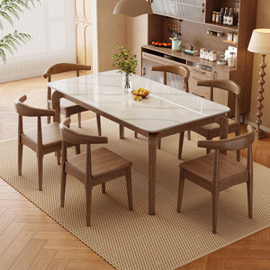 Bền bàn ăn hiện đại thiết lập với đá bề mặt ghế thiết kế đa năng cho phòng ăn nhà bếp và không gian mở bàn ăn - Product Image 2