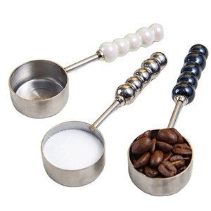 5Pcs Magnetic <b>Spoon</b> Set Stainless Steel Stackable Nesting Tablespoon Anti-Slip Spice <b>Measuring</b> <b>Spoon</b> for Cooking Baking Food - Product Image 1