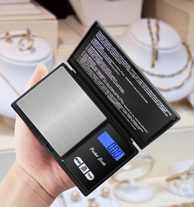 Bijoux numériques à la mode 100g, 200g, 500g, 1kg, gamme de poids 0.01g, 0.1g, LCD, poids en <span class=keywords><strong>grammes</strong></span> d'or, <span class=keywords><strong>Balance</strong></span> 1000g, <span class=keywords><strong>Balance</strong></span> de poche - Product Image 2