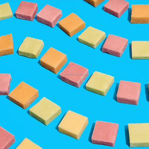 Logo personnalisé 12 sacs de bonbons Chewy Classic Fruit Flavors Low Sugar Protein Candy With <span class=keywords><strong>Whey</strong></span> Gelatin Corn. - Product Image 6