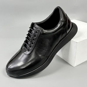 Chaussures habillées Oxford en cuir pleine fleur pour hommes – Collection Automne-Hiver – Confortables, légères et adaptées aux pieds larges - Product Image 4