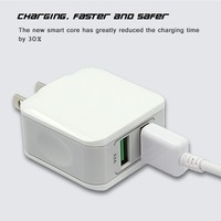 Grosir aksesori ponsel ID otomatis Smart IC Cep Telefonu Sarz Aleti colokan Euro pengisi daya telepon dinding 5V 2A Seyahat Sarj Cihazi