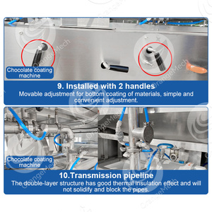 ORME Petite Enrobe de chocolat Tunnel de refroidissement Enrober de chocolat en gaufrette à vendre - Product Image 5