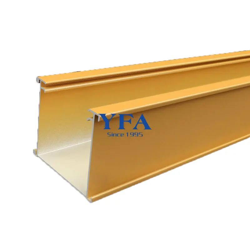 Individuelles neuestes modernes Design orangefarbene Aluminium-Jallenden für venezianische Jalousien Aluminium-Jallenden-Schiene