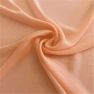 Bonne texture <span class=keywords><strong>prix</strong></span> en gros doux 100% pure soie Georgette tissu teint uni pour fille belle Saree - Product Image 5