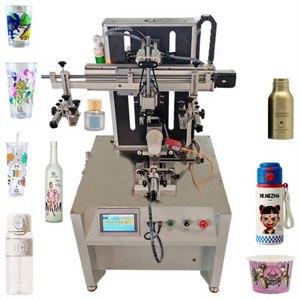 Impresora Automática de Serigrafía de 6 Colores para Impresión en Botellas y Tazas Redondas - Product Image 1