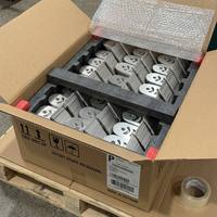 Boîtier de protection pour équipement industriel en acier gris thermolaqué sur mesure, fabrication de tôlerie de précision