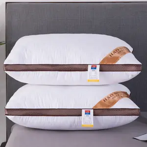 Il sonno sano e profondo lenisce il cuscino per hotel a cinque stelle lavabile personalizzabile della colonna vertebrale cervicale