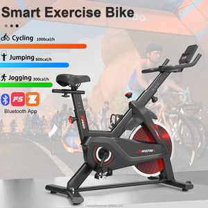 2025 nuevo diseño magnético interior Ciclismo Bicicleta hogar Oficina Cardio entrenamiento Bicicleta De Spinning con aplicación de diente azul - Product Image 5