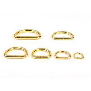 Metal shoelace buckle D-ring <b>shoe</b> <b>hook</b> eyelet buckle, suitable for boots - Product Image 3