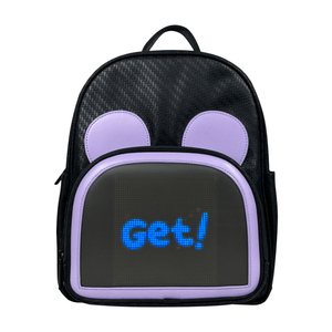 Sac à dos personnalisé Pix Sac à dos pour ordinateur portable verrouillable intelligent Étui rigide Homme Sac à dos intelligent lumineux - Product Image 6