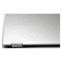 Écran tactile LCD FHD de remplacement pour ordinateur portable Samsung Galaxy Book Flex NP730QCJ 13,3 pouces, finition argentée brillante, assemblage complet avec charnière