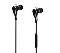 Écouteurs intra-auriculaires filaires populaires, élégants, blancs et dorés, 3,5 mm, avec suppression du bruit, étanches IPX-4, cordon de 2 m, pour téléphone portable, vente en gros
