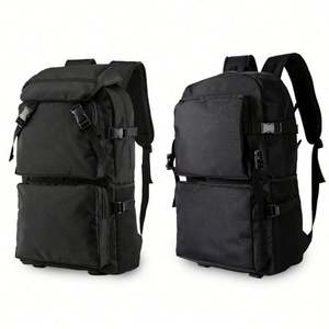 2025 Trending Unisex Large Waterproof Polyester Daypack Custom High Quality Outdoor Travel Laptop Backpack Removable Lid 36-57L - Product Image 3