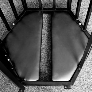 BDSM jaula hexagonal grande muebles eróticos SM accesorios de habitación de dominación jaula colgante herramientas sexuales para adultos - Product Image 4