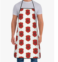 Tablier amusant de haute qualité, best-seller, avec drapeau et carte du Maroc, pour hommes et femmes, imperméable, pour la cuisine, le barbecue