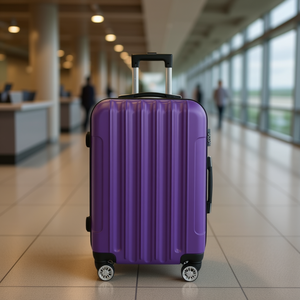 Juego de Maletas Moradas D0100HPULK7 con 4 Ruedas, Gran Capacidad, Candado de Combinación, Material ABS, Estilo Moderno Unisex - Product Image 2