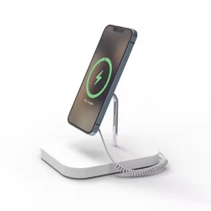 Tocvue PA-05 Mobile Phone Security <b>Stand</b> Modern Design with Anti-Theft Alarm <b>Wireless</b> <b>Charging</b> Display Holder for Apple Store - Product Image 6