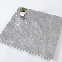Carreaux de sol en céramique antidérapants et résistants à l'usure ; finition mate 400x400 ; carreaux modernes minimalistes pour cuisine, salle de bain, balcon, cour