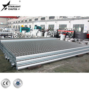 STARLIGHT CHUTES SC Conduit d'air en spirale en acier galvanisé Installation facile Longueur personnalisable Formes rondes/rectangulaires <span class=keywords><strong>pour</strong></span> les systèmes - Product Image 3