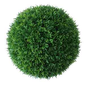 OEM personalizado <span class=keywords><strong>Artificial</strong></span> <span class=keywords><strong>Boxwood</strong></span> <span class=keywords><strong>Topiary</strong></span> esfera cedro esfera para decoração do jardim 005 - Product Image 1