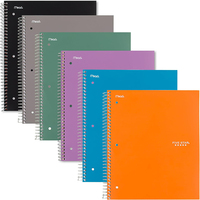 Juego de Cuadernos de Espiral A5 de 6 Colores con Diseño Personalizado, Venta al por Mayor OEM, Impresión de Libros de Regalo, Diario, Cuaderno para Laptop