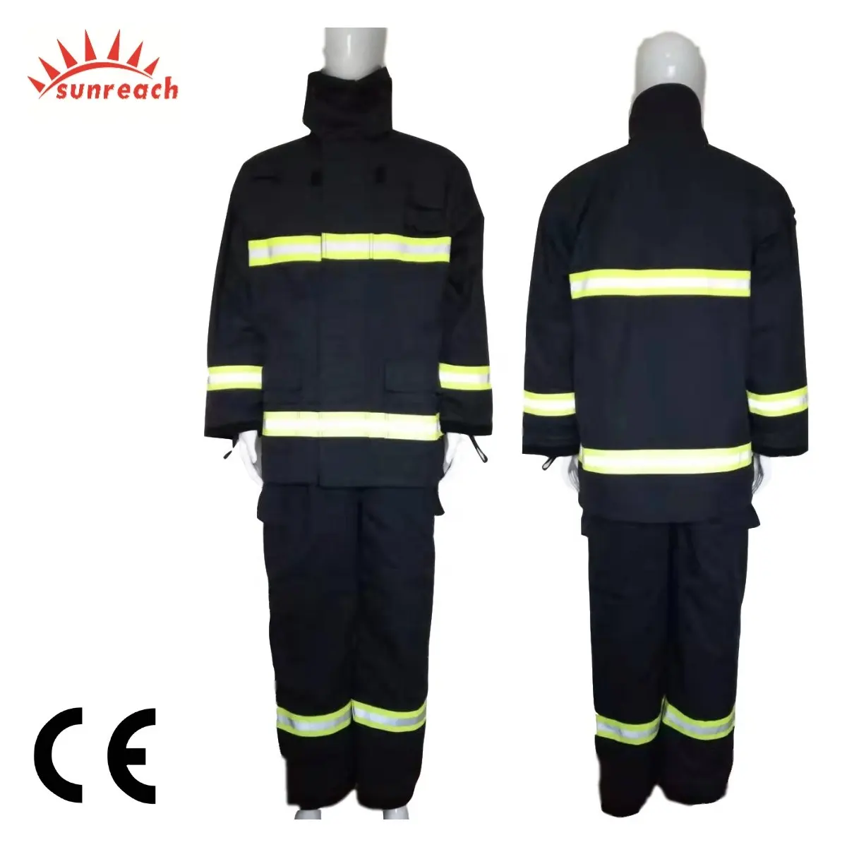 CE認定消防士保護EN469消防士用レスキュー難燃性Nomex消防ユニフォーム