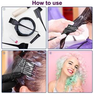 Kit de Herramientas para Teñir el Cabello al por Mayor para Barbería, Tazón para Mezclar Tintes, Brocha, Peine, Tazón y Brocha para Tinte de Cabello Personalizados para Salón - Product Image 5